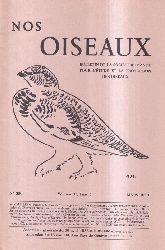 Nos Oiseaux  Nos Oiseaux Volume 37 Heft 1-5 et 7-8 No. 390 bis 394 et 396-397 