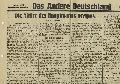 Das Andere Deutschland  Das Andere Deutschland Nr. 49. Sonnabend 6.Dezember 1930 