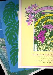 American Horticultural Society  A Travel Study Program aus den Jahren 1993 bis 1996 (16 Stück) 