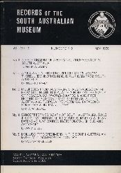 Records of the South Australian Museum  Volume 19, Nubers 1-5,May 1985 
