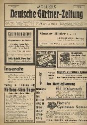 Mllers Deutsche Grtner-Zeitung  Mllers Deutsche Grtner-Zeitung 51.Jahrgang 1936, Hefte 25-34 