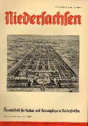 Niedersachsen Monatsschrift fr Kultur-  Niedersachsen 42.Jahrgang 1937 Heft Mai 