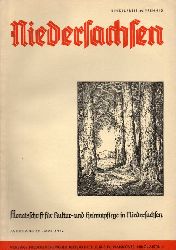Niedersachsen Monatsschrift fr Kultur-  Niedersachsen 39.Jahrgang 1934 Heft Mai 