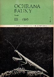Ochrana Fauny  Ochrana Fauny Volume III 1969 Heft 3-4 