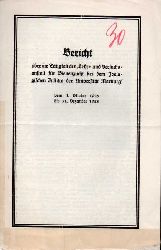 Zoologisches Institut der Universitt Marburg  Bericht 1. Oktober 1928 bis 31.Dezember 1928 ber die Ttigkeit der 