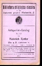 Kerler,Heinrich  Antiquariats-Katalog Nr. 448 