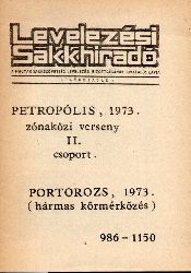 Levelezesi Sakkhirado  Petropolis, 1973. Zonakzi verseny II. csoport 