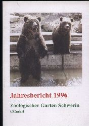 Schwerin-Zoo  Jahresbericht 1996.Zoologischer Garten Schwerin 