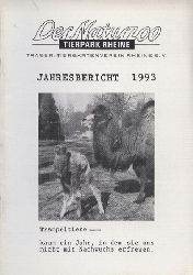 Rheine-Zoo  Der Naturzoo Tierpark Rheine Jahresbericht 1993 