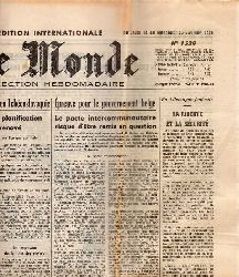 Le Monde  Le Monde Selection Hebdomadaire No. 1529 Du Jeudi 16 au Mercredi 22 
