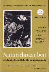 Institut fr Landesforschung und Naturschutz  Naturschutzarbeit und naturkundliche Heimatforschung,Heft 3 1959 