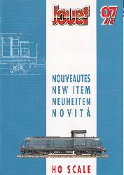 HAG und JOUEF  Modelleisenbahnen Neuheiten 1997 und 1999 (3 Hefte) 