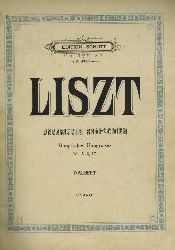 Liszt,Franz  Ungarische Rhapsodien No. 8 Capriccio (Fis-fa#) No. 9 Le Carnaval 