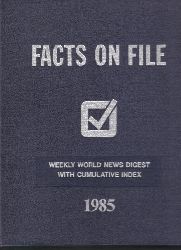 Facts on File  Facts on File Volume 45 1985 