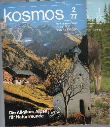 Kosmos  Kosmos 73.Jahrgang 1977, Heft 1 bis 12 (12 Hefte) 