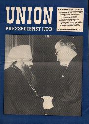 Union Pressedienst (UPD)  Union Pressedienst (UPD) 20.Jahrgang 1970 Heft 10 (1 Heft) 