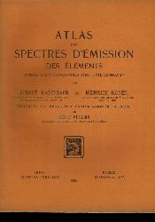 Hagenbach,August et Heinrich Konen  Atlas des Spectres D