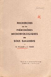 Killian,Ca. and D.Feher  Recherches sur les Phenomenes Microbiologiques des Sols Sahariens 