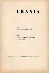 Urania  Jahresinhaltsverzeichnis 1969 Zweiunddreissigster Jahrgang 
