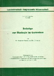 Muschik,Margarete+J.Seemann  Beiträge zur Ökologie im Gartenbau 