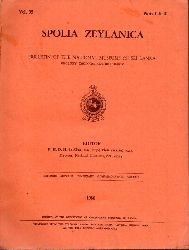 Silva,P.H.D.H.de  Spolla Zeylanica Volume 35 Parts I & II (1 Band) 