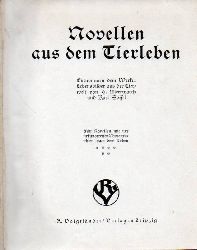 Meerwarth,Hermann+Hermann Lns u.a.  Novellen aus dem Tierleben.Entnommen dem Werke:Lebensbilder aus der Ti 