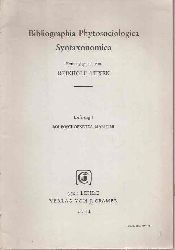 Txen,Reinhold (Hsg)  Bibliographia Phytosociologica Syntaxonomica Lief.1=Bolboschoenetea Ma 