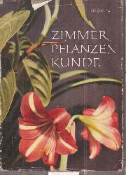 Böhmig,Franz  Zimmerpflanzenkunde 