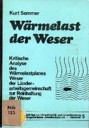 Sommer,Kurt  Kritische Analyse des Wrmelastplan Weser 1974 