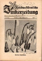 Nordwestdeutsche Imkerzeitung  Nordwestdeutsche Imkerzeitung 3.Jahrgang 1951 Heft Nr. 2 