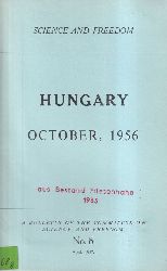 Committee on Science and Freedom  Hungary October 1956 