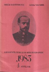 Dazenroth,Erich und Adolf Hampel  Giessener Korczak-Bibliographie 1983 