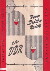 Vorstand der SPD (Hsg.)  Vom Dritten Reich zur DDR 