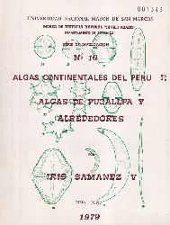 Samanez,Iris  Algas de Pucallpa y Alrededores 