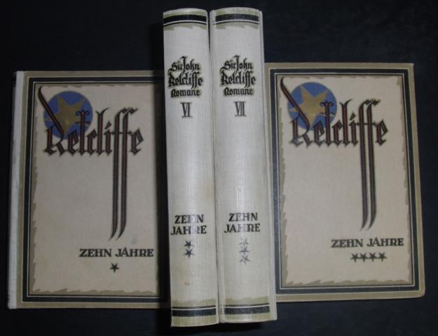 Hrsg. Götz , Ernst -  Retcliffe  , Sir  John    Zehn Jahre ( 10 ) Band  1 - 4 , vollständig   