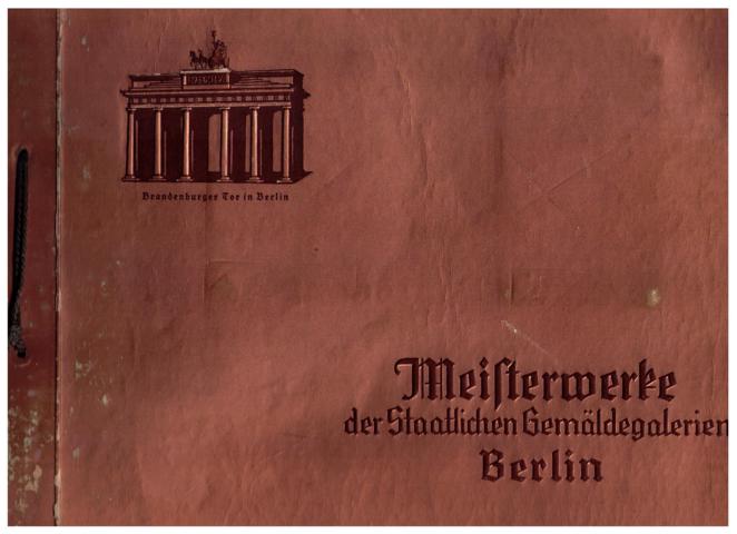 Hrsg. Teekanne Dresden   Meisterwerke der Staatlichen  Gemäldegalerien Berlin  