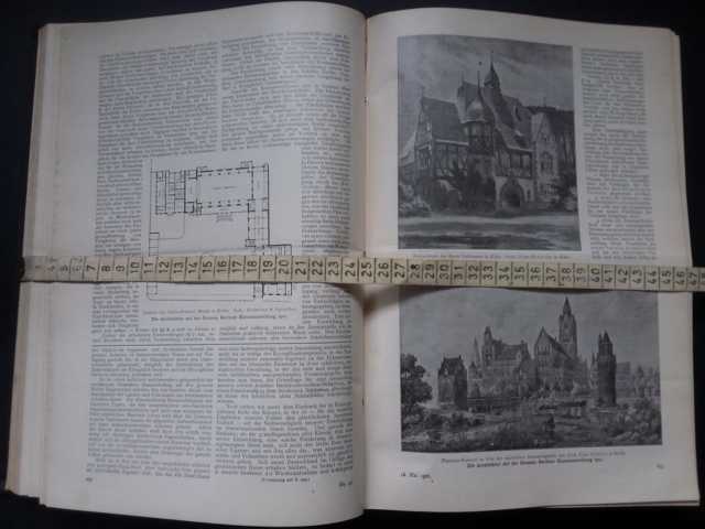 Verband deutscher Architekten   Deutsche Bau - Zeitung Jahrgang  1901  