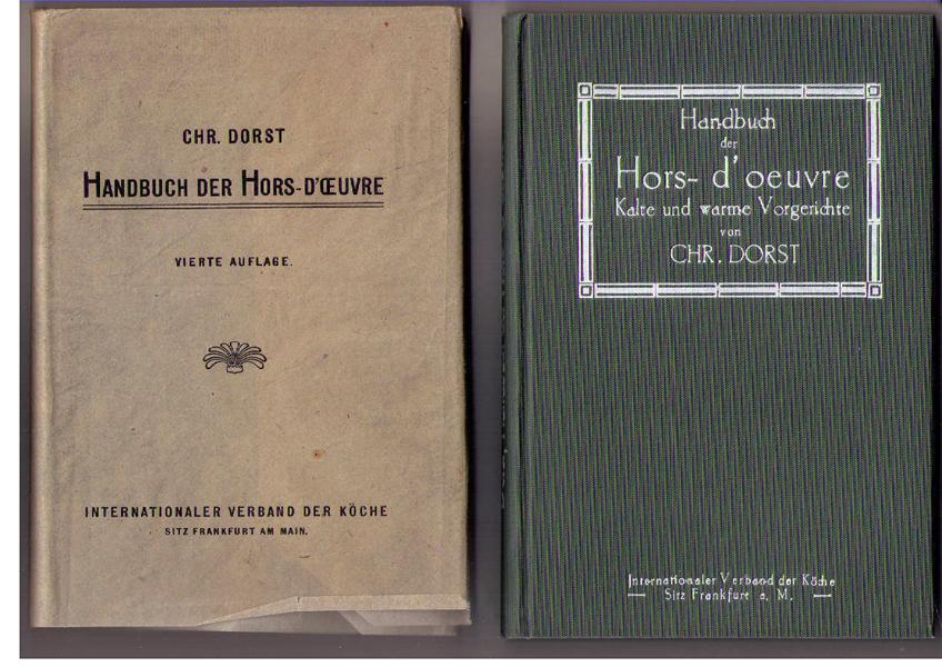 Dorst, Christian   Handbuch der Hors-D´ceuvre   oeuvre   