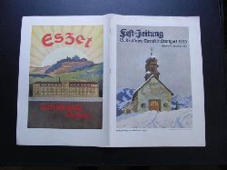 Hrsg . Ausschu   Fest - Zeitung  15.  deutsche Turnfest in  Stuttgart 1933   