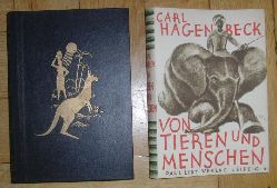 Hagenbeck , Carl    Von Tieren und Menschen   
