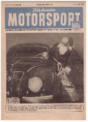 Hrsg. Deutscher Motorsport - Verband der DDR     Illustrierter Motorsport  - 2. Dezember  - Heft 1954 , Nr. 24  ,  