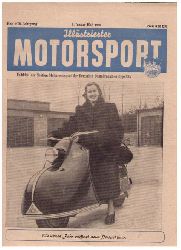 Hrsg. Deutscher Motorsport - Verband der DDR     Illustrierter Motorsport  - 1. Januar  - Heft 1954 , Nr. 1 ,  