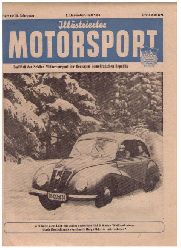 Hrsg. Deutscher Motorsport - Verband der DDR     Illustrierter Motorsport  - 2. Dezember  - Heft 1953 , Nr. 23 ,  