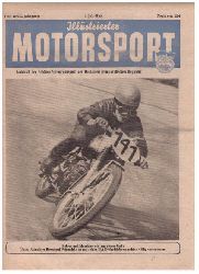Hrsg. Deutscher Motorsport - Verband der DDR     Illustrierter Motorsport  - 1. Juli  - Heft 1953 , Nr. 12 ,  