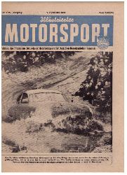 Hrsg. Deutscher Motorsport - Verband der DDR     Illustrierter Motorsport  - 1. April - Heft  1954, Nr. 7 ,  