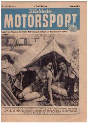 Hrsg. Deutscher Motorsport - Verband der DDR     Illustrierter Motorsport  - 1. April  - Heft  1955, Nr. 7,  