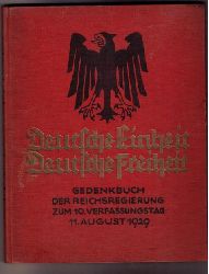 Hrsg. Zentralverlag    Deutsche Einheit - Deutsche Freiheit  