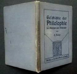 Messer , Dr. August    Geschichte der  Philosphie  im Altertum und im Mittelalter   