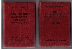 Richter,M.   449 Salatrezepte  + " Gemse - und Kartoffelspeisen " (2 Bnde ) 