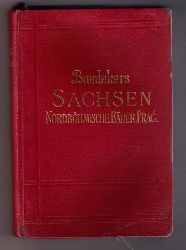 Karl  Baedeker   Sachsen - Nordbhmische Bder - Ausflug  nach Prag  